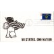 #1665 Oregon State Flag Unknown FDC