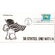 #1673 Montana State Flag Unknown FDC