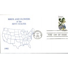 #1994 Tennessee Birds - Flowers Unknown FDC