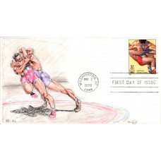 #3068f Freestyle Wrestling Unknown FDC