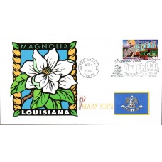 #3578 Greetings From Louisiana Unknown FDC