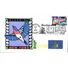 #3592 Greetings From New York Unknown FDC