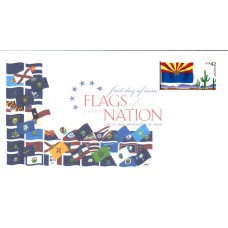 #4277 FOON: Arizona Flag Unknown FDC