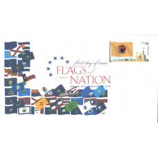 #4308 FOON: New Jersey Flag Unknown FDC