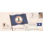 #1642 Virginia State Flag Dual Unknown FDC