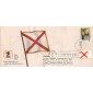 #1654 Alabama State Flag Dual Unknown FDC