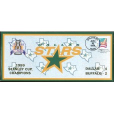 Dallas Stars Wins Stanley Cup USPS Cover