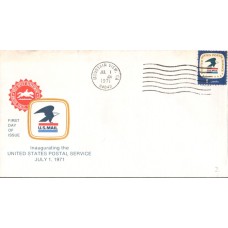 #1396 CA, Mountain View 7-1-71 USPS FDC