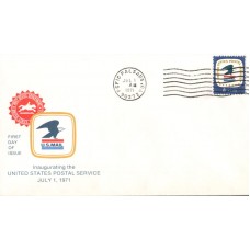 #1396 CA, Pacific Palisades 7-1-71 USPS FDC