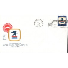 #1396 CA, Vacaville 7-1-71 USPS FDC