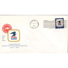 #1396 IN, Decatur 7-1-71 USPS FDC