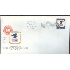 #1396 OH, Cleveland 7-1-71 USPS FDC
