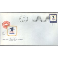 #1396 TX, Beaumont 7-1-71 USPS FDC