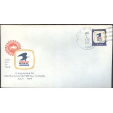 #1396 WV, Valley Grove 7-1-71 USPS FDC