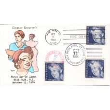 #2105 Eleanor Roosevelt Van FDC