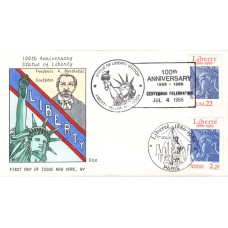 #2224 Statue of Liberty Joint Van FDC