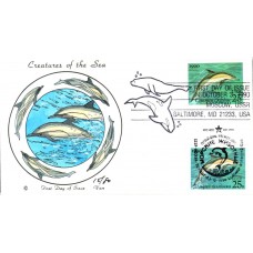 #2511 Common Dolphin Joint Van FDC