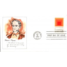 #1833 Learning Never Ends Watercolors FDC