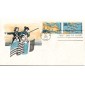 #1937-38 Yorktown - Capes Watercolors FDC