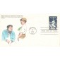 #2046 Babe Ruth Watercolors FDC