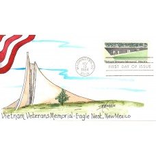 #2109 Vietnam Veterans Memorial Weddle FDC