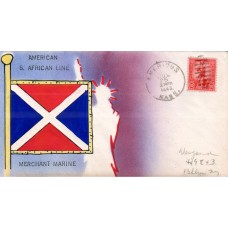 Weigand WWII 1943 Patriotic Cover with WS7 Stamp