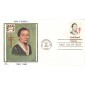#1823 Emily Bissell Western Silk FDC