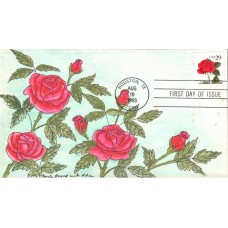 #2490 Red Rose Whiddon FDC
