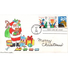 #2791//94 Christmas Designs Whiddon FDC