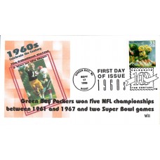 #3188d Green Bay Packers WII FDC