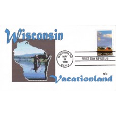 #3206 Wisconsin Statehood WII FDC