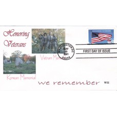 #3508 Honoring Veterans WII FDC