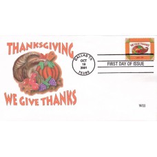 #3546 Thanksgiving WII FDC