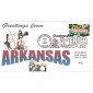 #3564 Greetings From Arkansas WII FDC