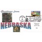 #3587 Greetings From Nebraska WII FDC