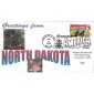 #3594 Greetings From North Dakota WII FDC