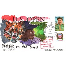 Tiger Wins US Open Wild Horse Event Cover