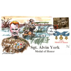 #3395 Alvin C. York Combo Wild Horse FDC