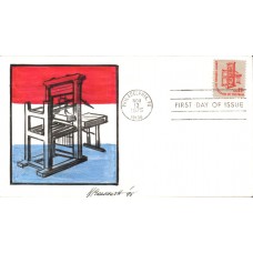 #1593 Freedom of the Press Wildy FDC