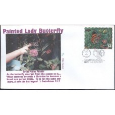 #3506e Painted Lady Butterfly Wile FDC