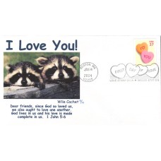 #3833 Love - Candy Hearts Wile FDC
