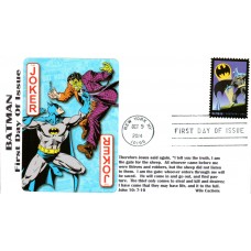 #4933 Batman Wile FDC