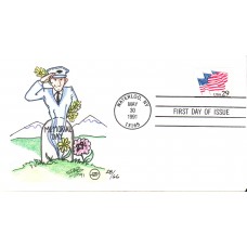 #2531 Flags on Parade Wilson FDC
