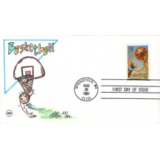 #2560 Basketball Centennial Wilson FDC