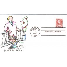 #2587 James Polk Wilson FDC