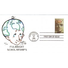 #3065 Fulbright Scholarships Wilson FDC