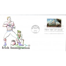 #3286 Irish Immigration Wilson FDC