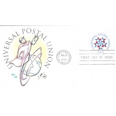 #3332 Universal Postal Union Wilson FDC