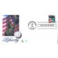#3980 Flag Over Statue of Liberty Wilson FDC