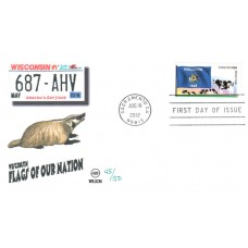 #4330 FOON: Wisconsin State Flag Wilson FDC 